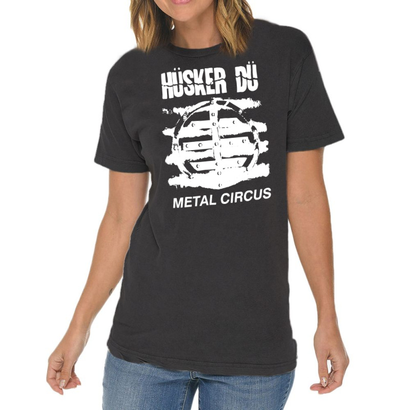 Husker Du, The Husker Du, Metal, Circus, Husker Du Art, Husker Du Vint Vintage T-shirt | Artistshot