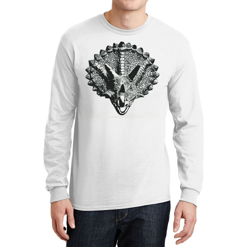 Triceratops, Triceratops Vintage, Triceratops Art, Triceratops Paintin Long Sleeve Shirts | Artistshot