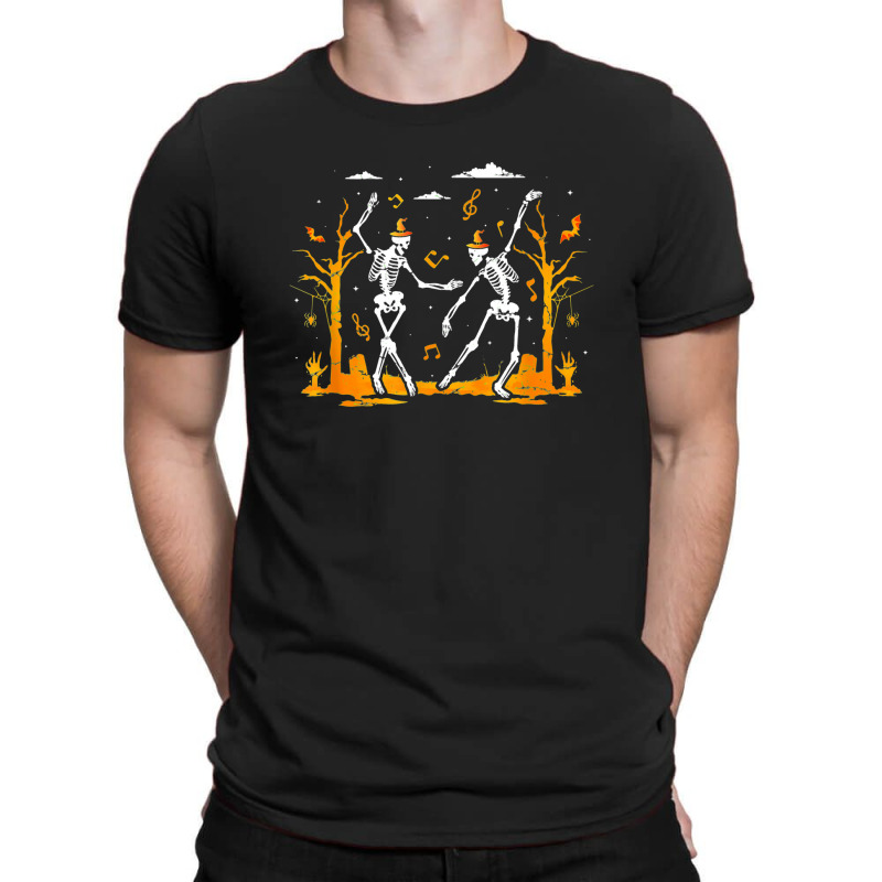 Halloween Dancer Spooky Dancing Skeleton Trick Or Treating T-Shirt by Bestarts | Artistshot