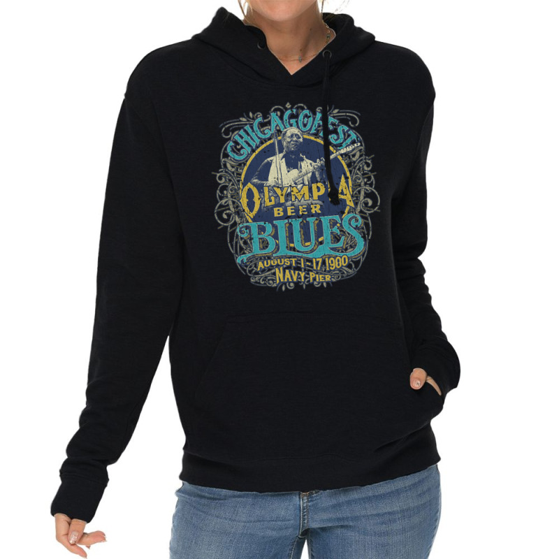 Olympia Beer Blues, The Olympia Beer Blues, Chicagofest Blues 1980, Ol Lightweight Hoodie | Artistshot