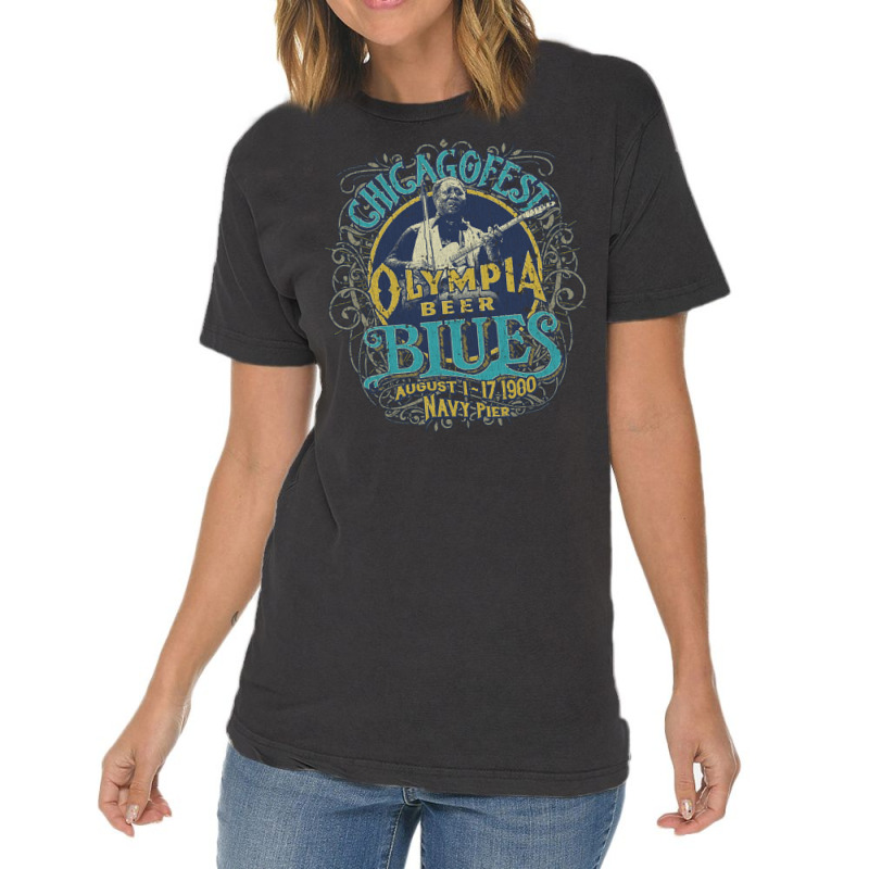 Olympia Beer Blues, The Olympia Beer Blues, Chicagofest Blues 1980, Ol Vintage T-shirt | Artistshot