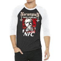 Norwegian Fried Churches, The Norwegian Fried Churches, Norwegian Frie 3/4 Sleeve Shirt | Artistshot