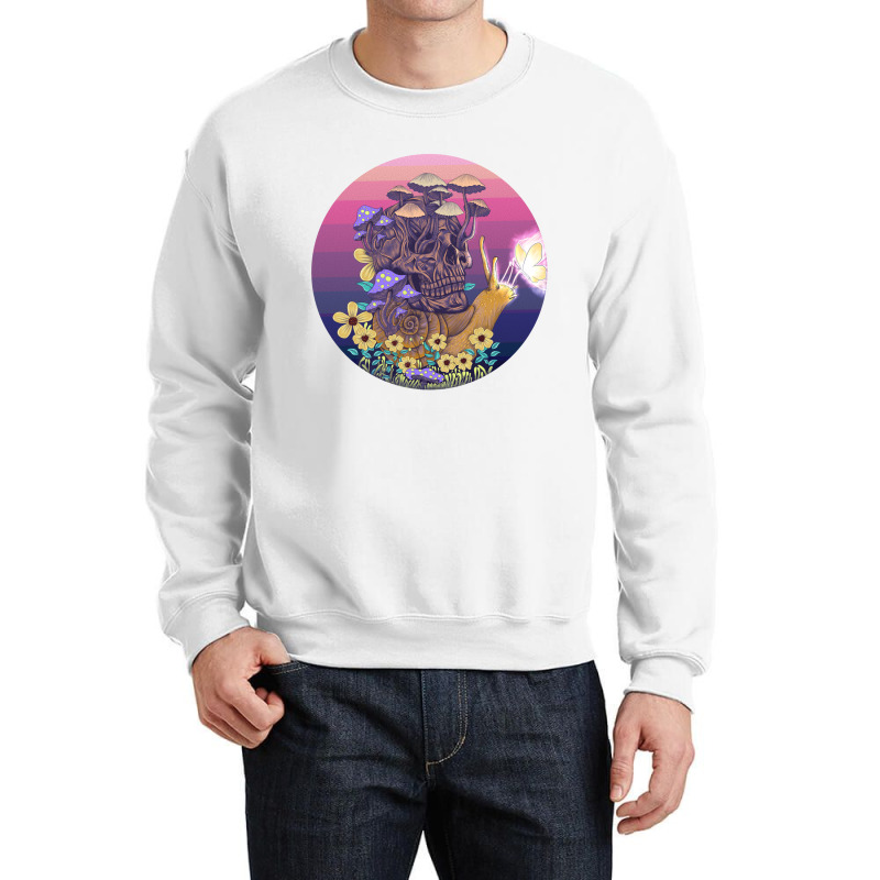 Goblincore Aesthetics Mushroom Skull Crewneck Sweatshirt | Artistshot