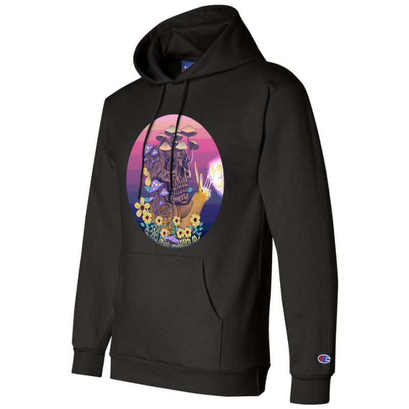 Goblincore Aesthetics Mushroom Skull Champion Hoodie | Artistshot