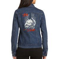 Blitz, Warriors No Future Oi Punk, The Blitz, Blitz Art, Blitz Vintage Ladies Denim Jacket | Artistshot