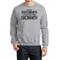 High Functioning Sociopath Crewneck Sweatshirt | Artistshot