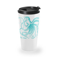 Octopus Cool Vintage Marine Biologist Ocean Sea Life 4 Travel Mug | Artistshot