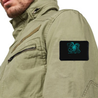 Octopus Cool Vintage Marine Biologist Ocean Sea Life 4 Rectangle Patch | Artistshot