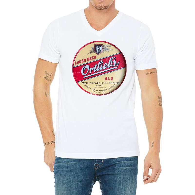 Ortliebs Beer, The Ortliebs Beer, Ortliebs Beer Art, Ortliebs Beer Vin V-neck Tee | Artistshot