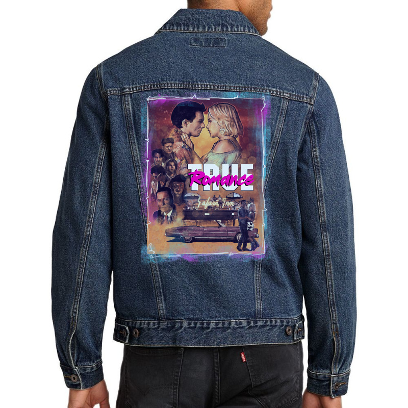 True Romance, The True Romance, Clarence And Alabama, True Romance Art Men Denim Jacket | Artistshot