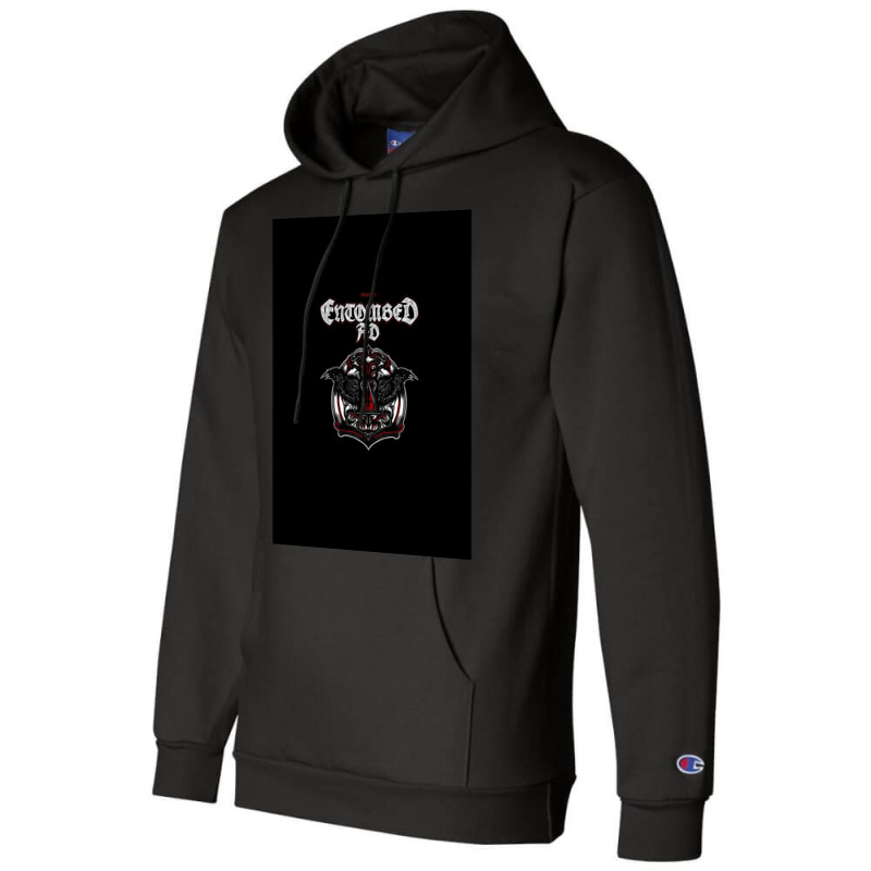 Entombed Ad Graphic Champion Hoodie | Artistshot