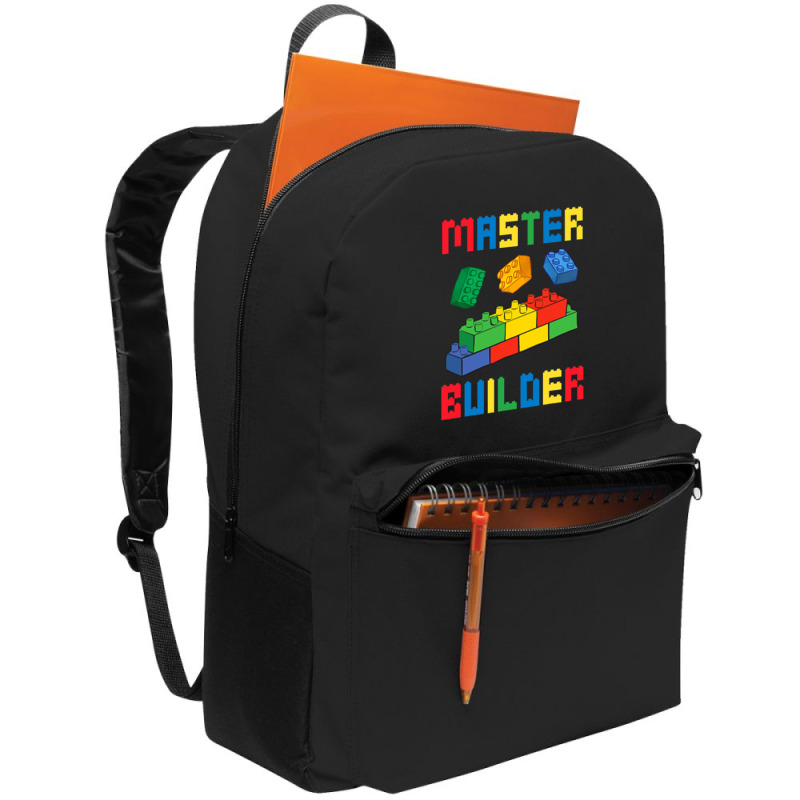 Brick Builder Funny Blocks Building Master Builder Toys Kids Backpack | Artistshot