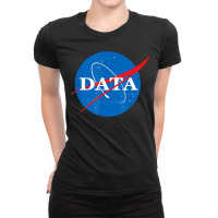 Data Funny Statistics Analyst Space Scientist Engineer Ladies Fitted T-shirt | Artistshot