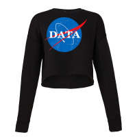 Data Funny Statistics Analyst Space Scientist Engineer Cropped Sweater | Artistshot