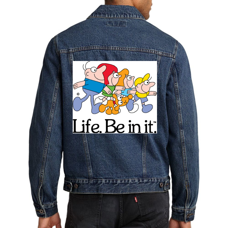 Life Be In It Classic Aussie Ads Classic Men Denim Jacket | Artistshot