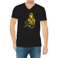 Tributte To Allan Holdsworth Rip V-neck Tee | Artistshot