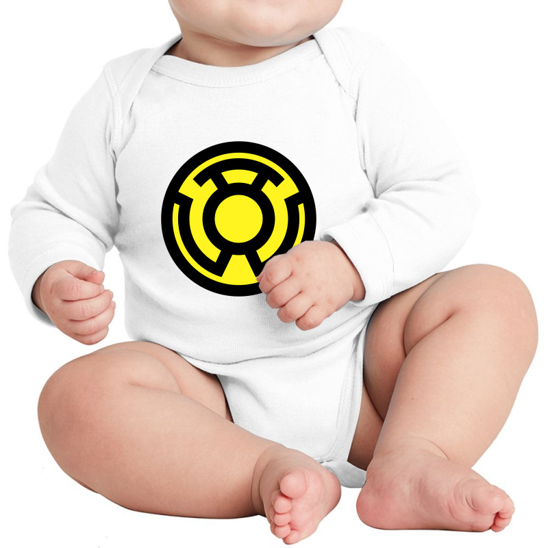 Sinestro Yellow Lantern Corps,sinestro Long Sleeve Baby Bodysuit by myrimidia | Artistshot