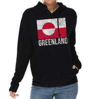 Greenland National Flag Nuuk Lightweight Hoodie | Artistshot