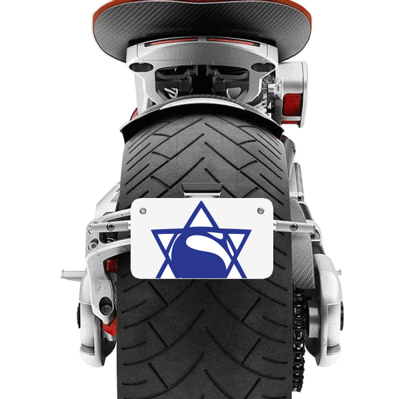 Super Jew,jewish Motorcycle License Plate | Artistshot