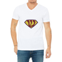 Super Jew,jewish V-neck Tee | Artistshot