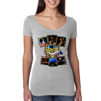 Rock N Roll Women's Triblend Scoop T-shirt | Artistshot