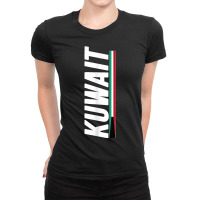 Kuwait T-shirt Ladies Fitted T-shirt | Artistshot