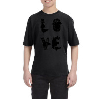 Halloween Love Ghosts Halloween Ghosts Youth Tee | Artistshot