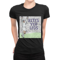 Norman Bite Yer Legs Hunter Ladies Fitted T-shirt | Artistshot