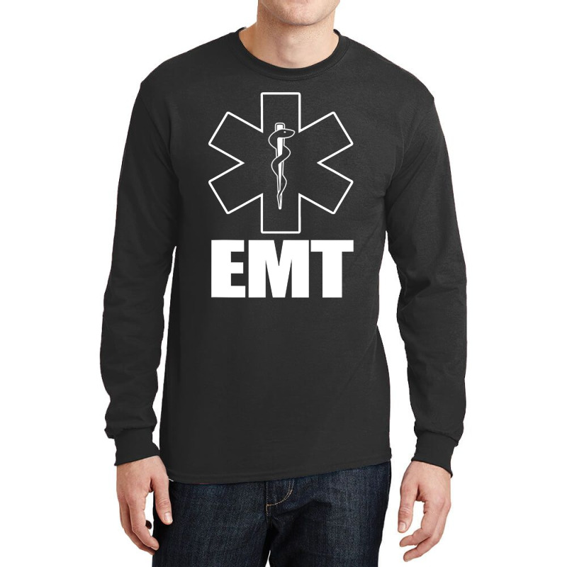 Emt Uniform Emergency Medical Technician Long Sleeve Shirts | Artistshot