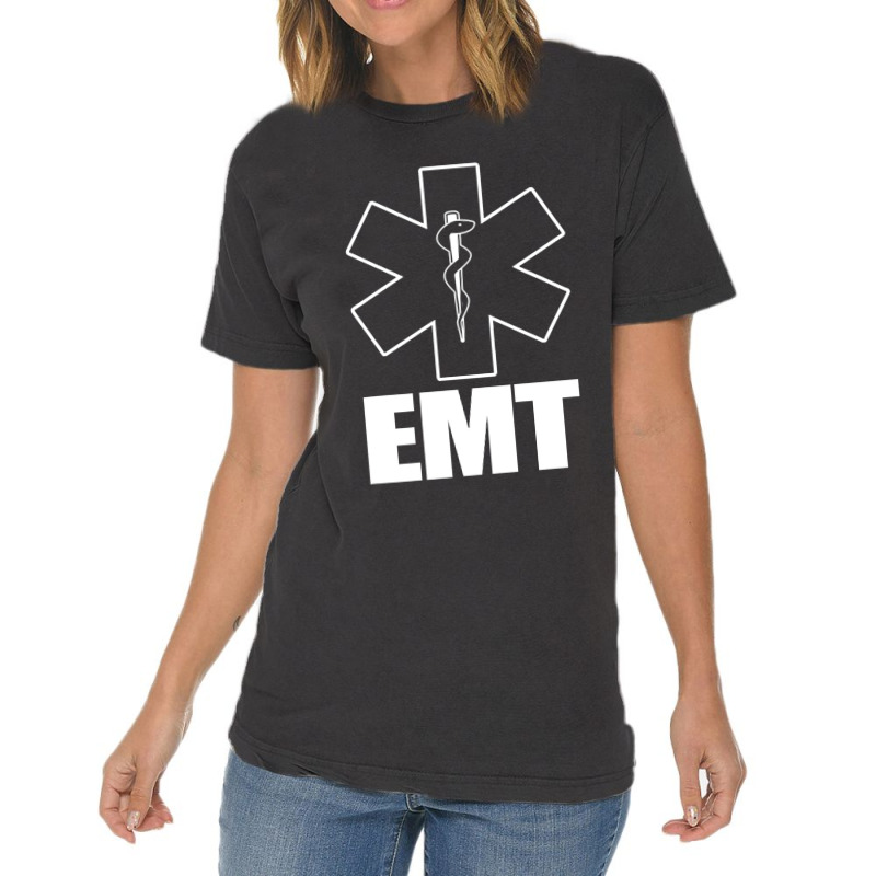 Emt Uniform Emergency Medical Technician Vintage T-shirt | Artistshot