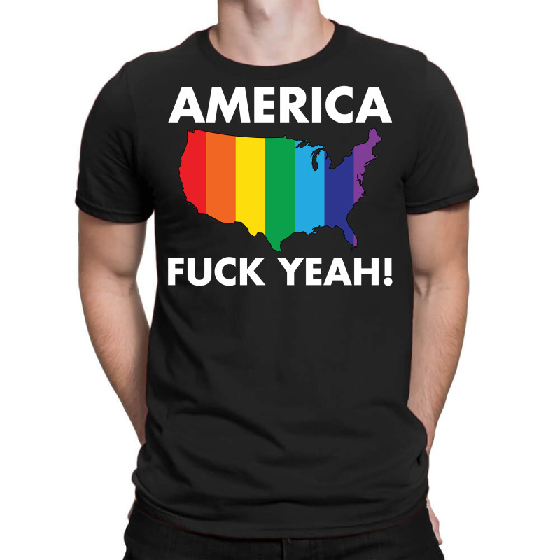 America Fuck Yeah! T-shirt | Artistshot