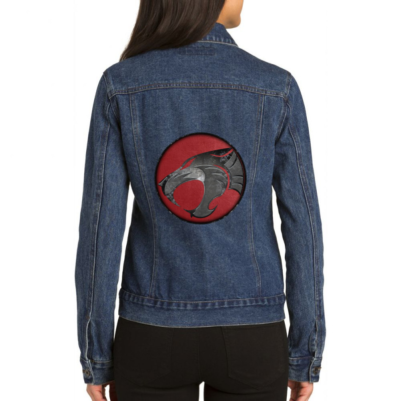 Thundercats ,thundercats Ladies Denim Jacket by myrimidia | Artistshot