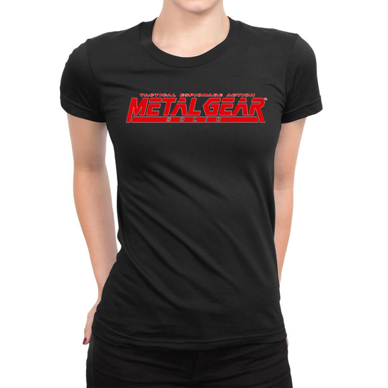 Metal Gear Solid Classic Ladies Fitted T-Shirt by cm-arts | Artistshot