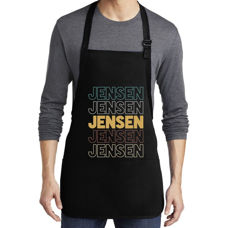 Jensen Jensen Jensen Jensen Jensen Medium-length Apron | Artistshot