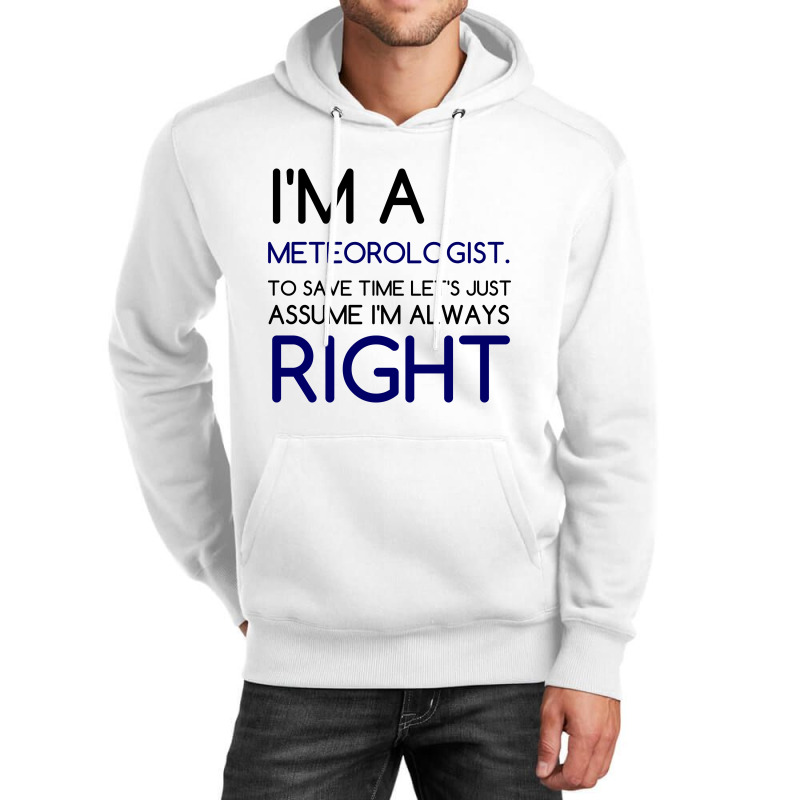 I'm A Meteorologist Unisex Hoodie by Perfect Designers | Artistshot