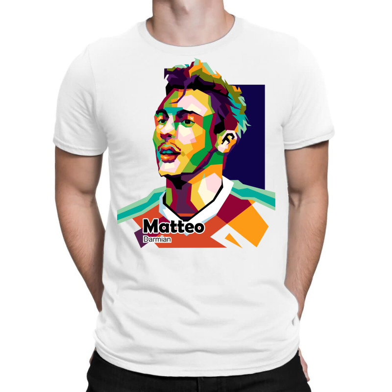 Matteo Darmian In Illustration T-shirt | Artistshot