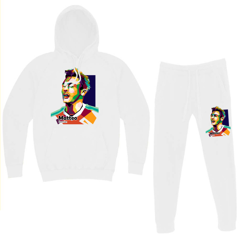 Matteo Darmian In Illustration Hoodie & Jogger Set | Artistshot