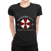 Raccoon City Pandemic Response Unit  Umbrella Corporation Ladies Fitted T-shirt | Artistshot