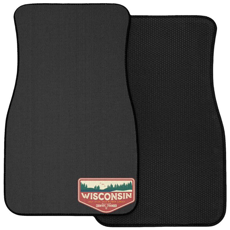 Country Thunder Wisconsin Twin Lakes 2022 Front Car Mat | Artistshot