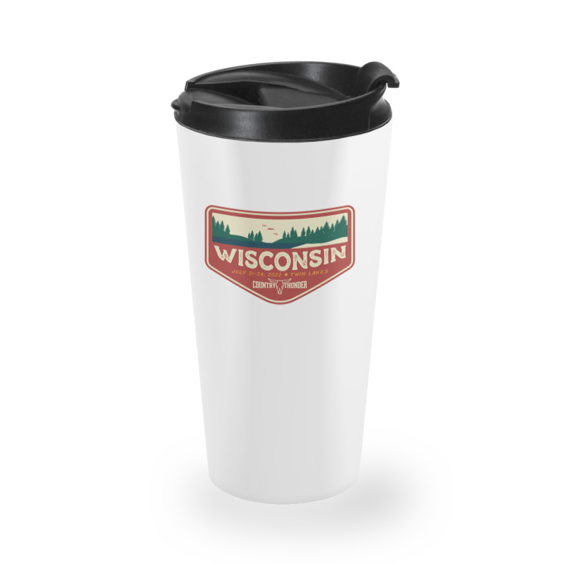 Country Thunder Wisconsin Twin Lakes 2022 Travel Mug | Artistshot