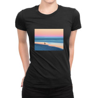 The Day Begins Ladies Fitted T-shirt | Artistshot