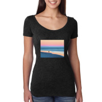 The Day Begins Women's Triblend Scoop T-shirt | Artistshot