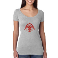 Roman Byzantine Flag Women's Triblend Scoop T-shirt | Artistshot