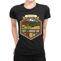 Settlements Welcome Classic Ladies Fitted T-shirt | Artistshot