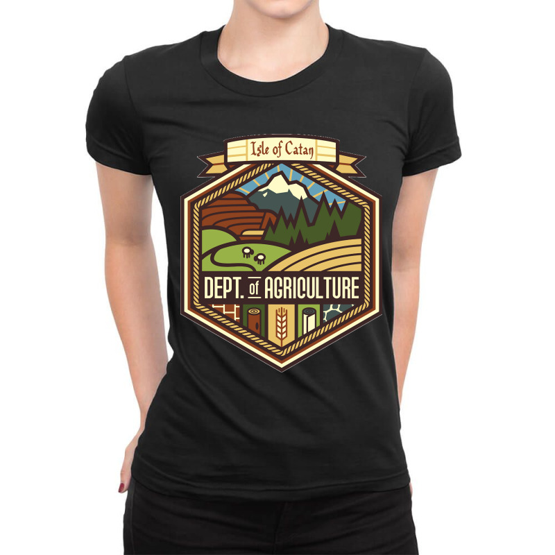 Settlements Welcome Classic Ladies Fitted T-Shirt by TauwannaJessup | Artistshot