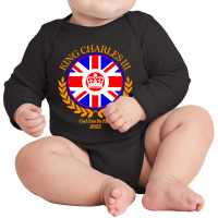 King Charles Iii Long Sleeve Baby Bodysuit | Artistshot