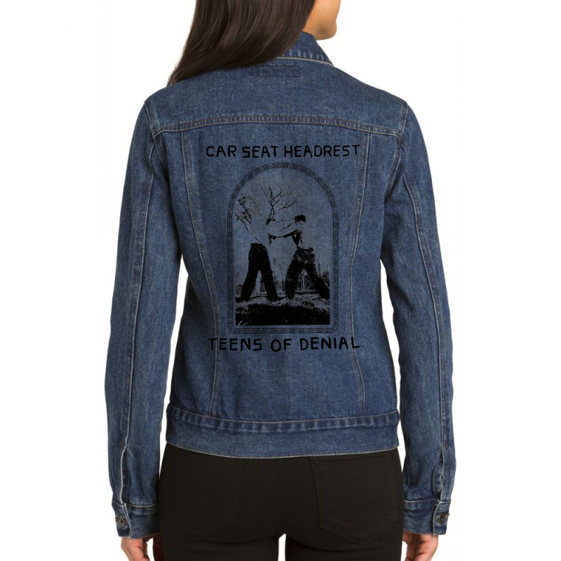 Denial Ladies Denim Jacket by cm-arts | Artistshot