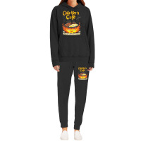 Calcifer's Cafe May All Your Bacon & Eggs Be Crispy Cooking Hoodie & Jogger Set | Artistshot