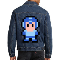 Idol Gifts You Scifi Mega Video Game Man Gifts Music Fan Men Denim Jacket | Artistshot