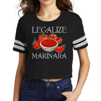 Marinara Tomato Sauce  Legalizing It Scorecard Crop Tee | Artistshot